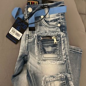 Little Boys Elite jeans with Belt